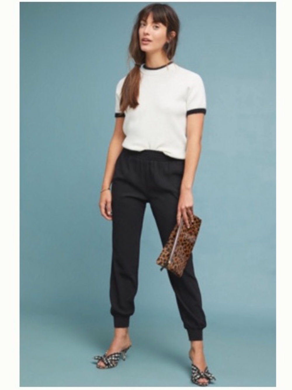 Anthro Sanctuary Women’s Casual Elastic Waist Jogger Pants - Black XS